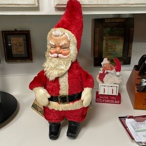 Rushton Miracle on 54th street Antique Santa will ship same day
